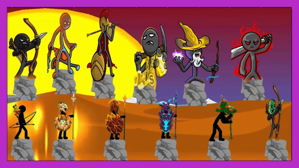 characters and skins